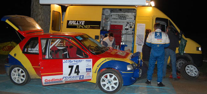 Rallye auto