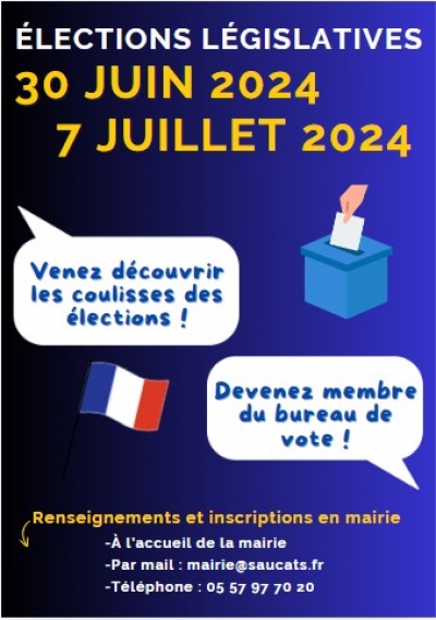 == ELECTIONS LEGISLATIVES 2024 ==...Demande d&#039;aide au bureau de vote !!